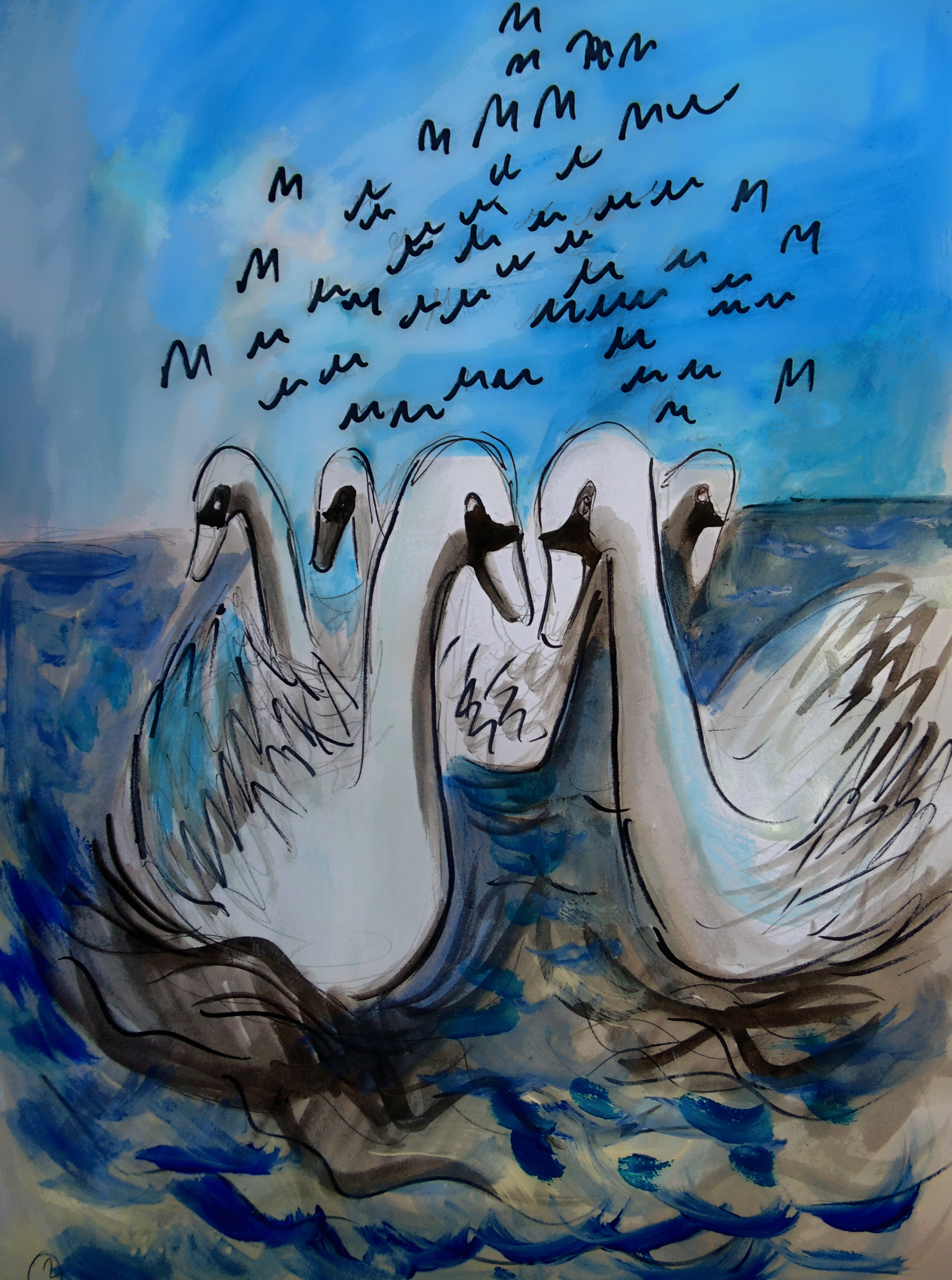Whistling Swans and Mermaid Magic